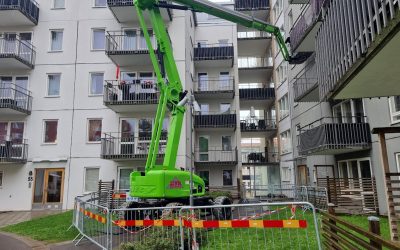 Omfogning fasad Helsingborg Omfogning fasad Helsingborg